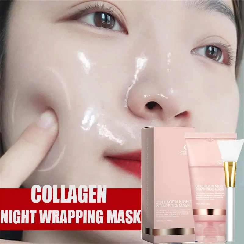 Collagen Peel-off Mask Night Wrapping Mask Deeply Moisturizing Hydrating