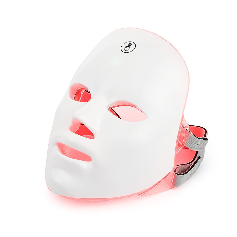 Rechargeable Facial LED Mask 7 Colors LED Photon Mask Rejuvenation H