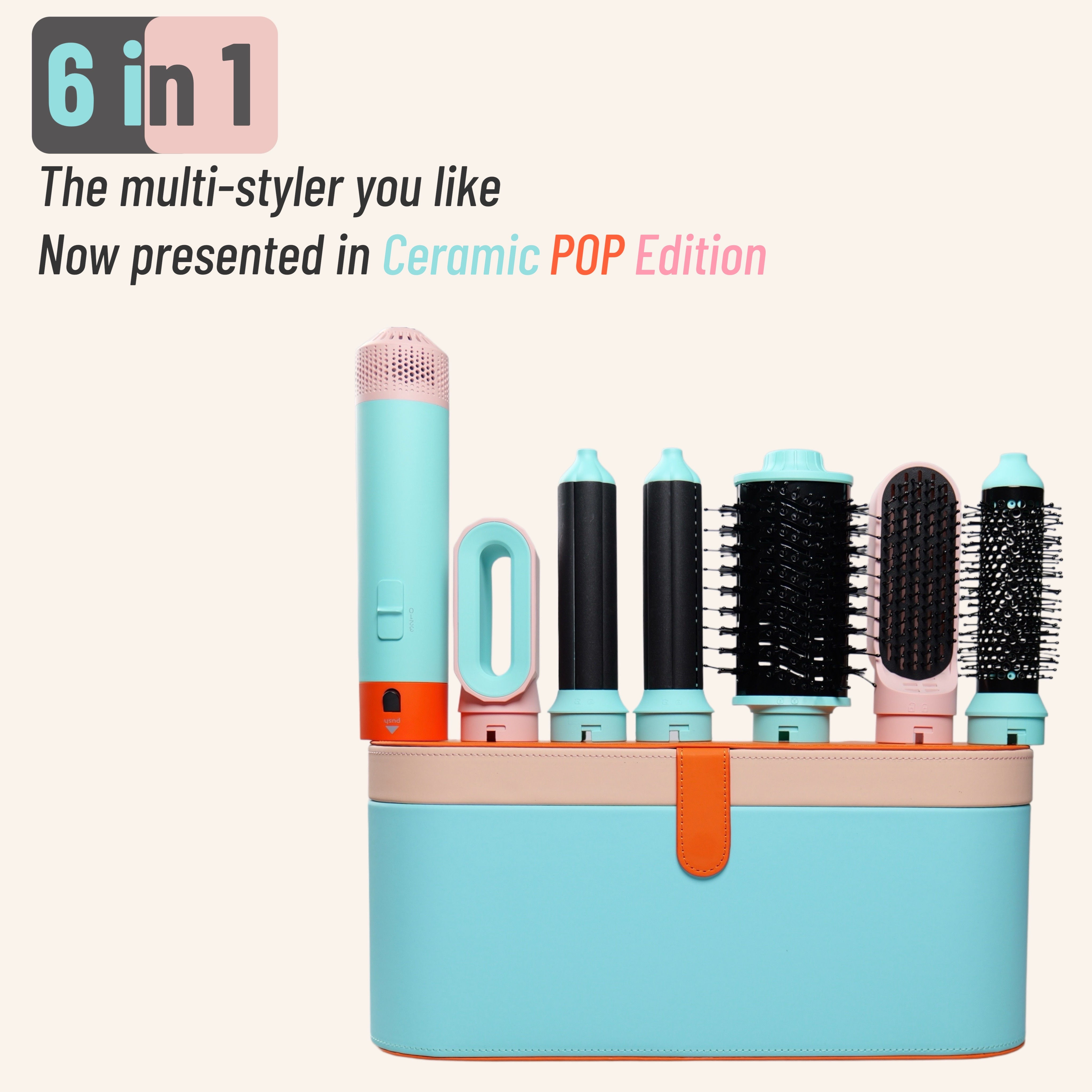 6 In 1 Multi Styler Design Dryer 6 1 Styler Curli