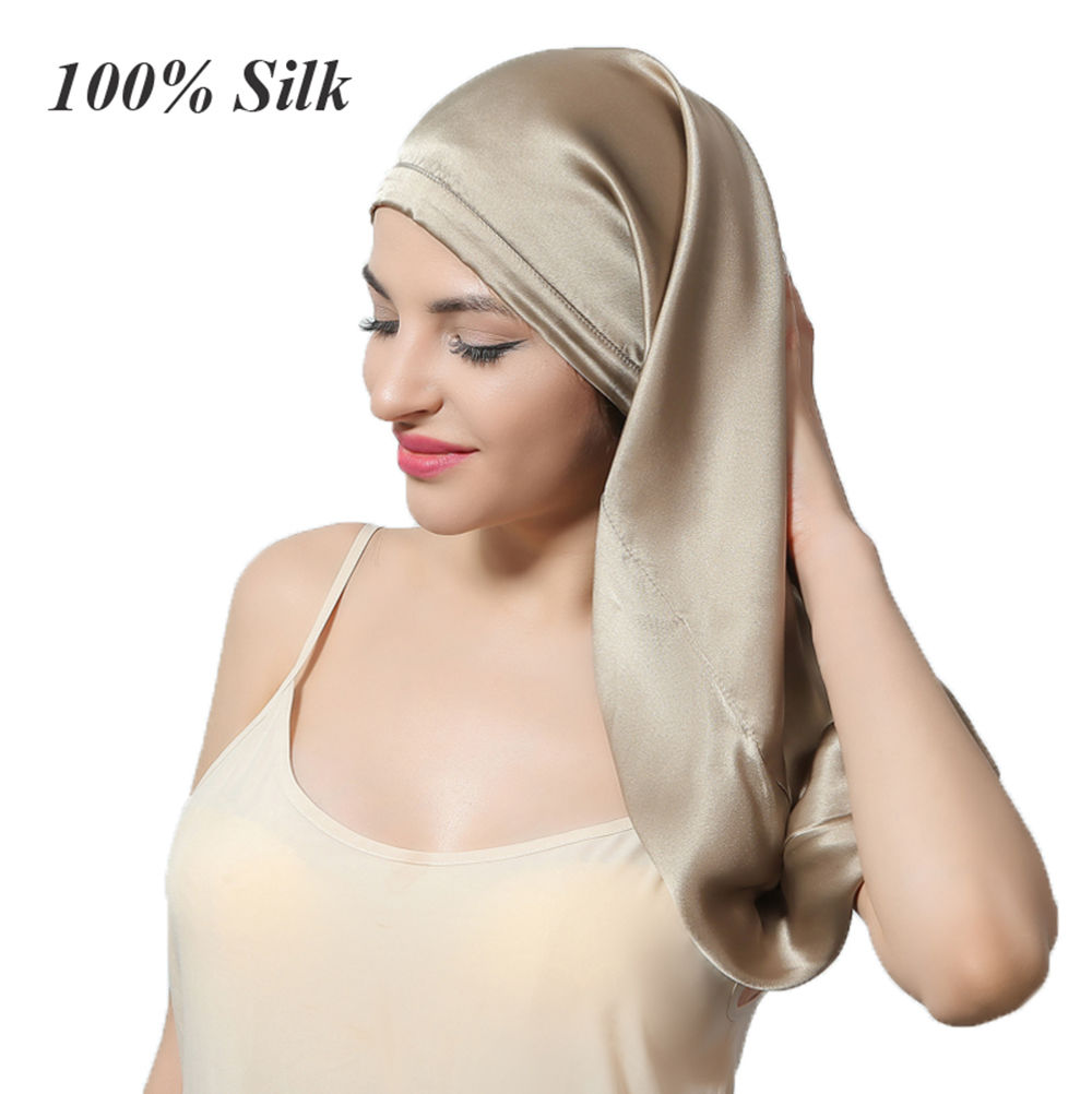 100 Silk Sleeping Cap Night Silk Sleep Cover