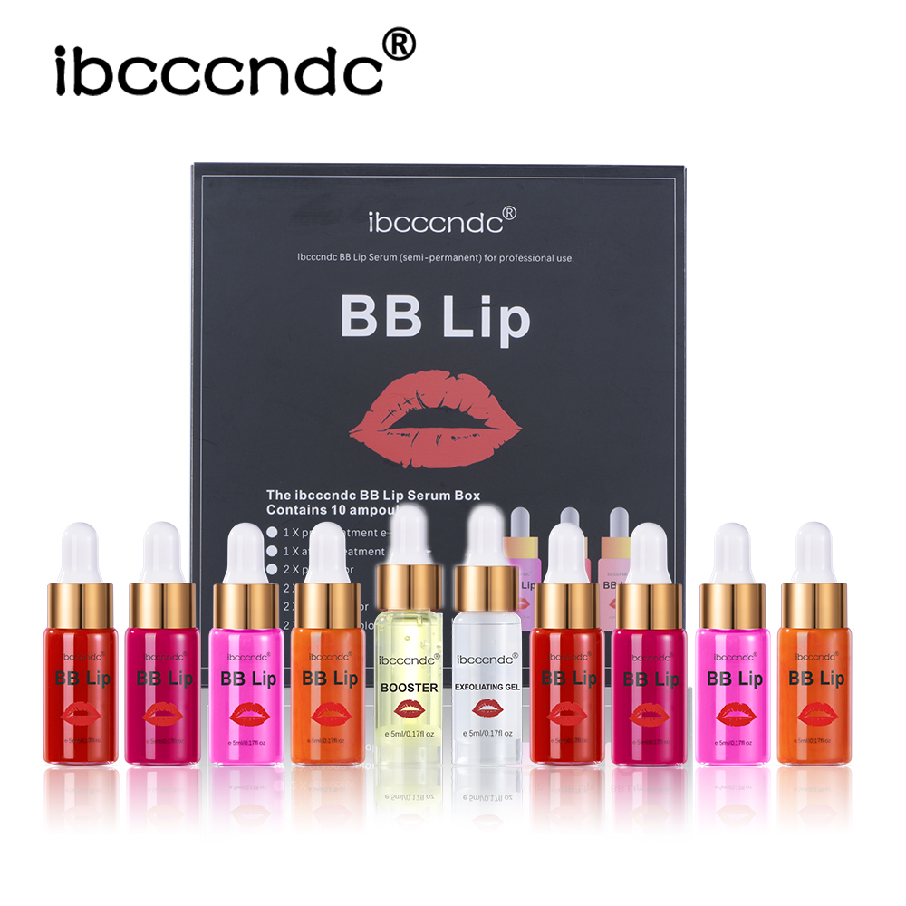 Korea Glow BB Lips Ampoule Serum Starter Semi-Permanent BB Lip Gloss Tinted