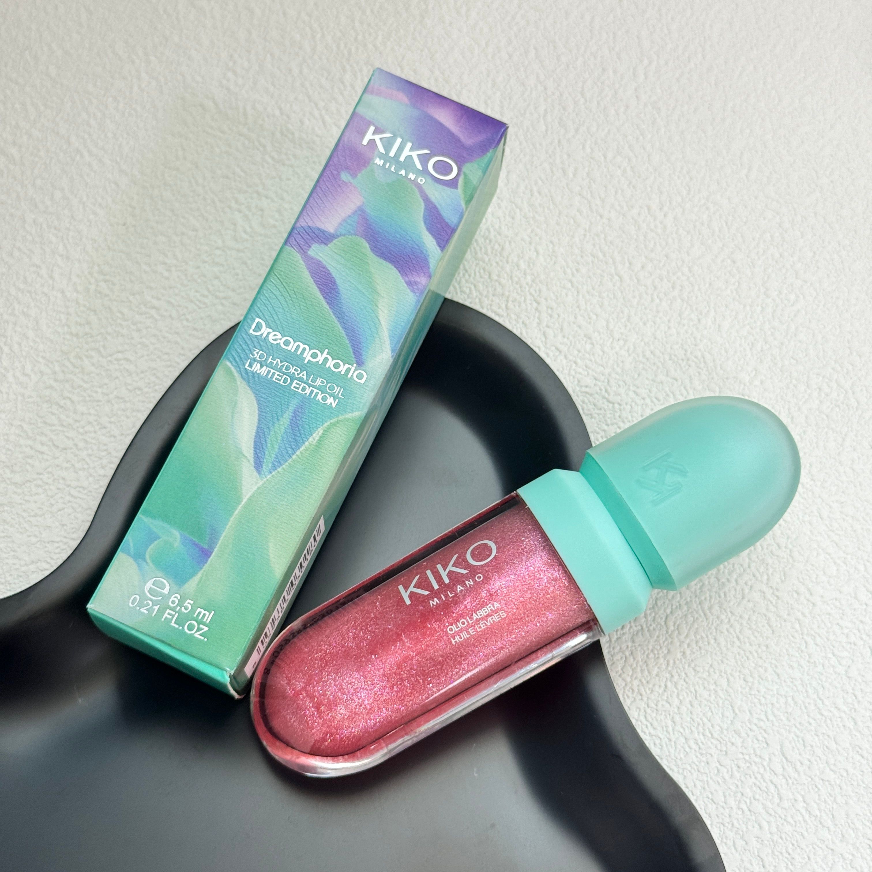 The New 3D KIKO Water Light Liquid Lip Gloss Presents Clear Naked Mirror