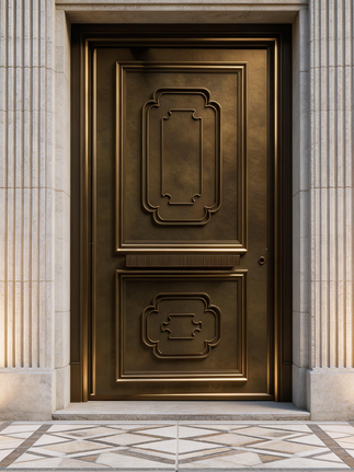 Luxury Metal Front Door