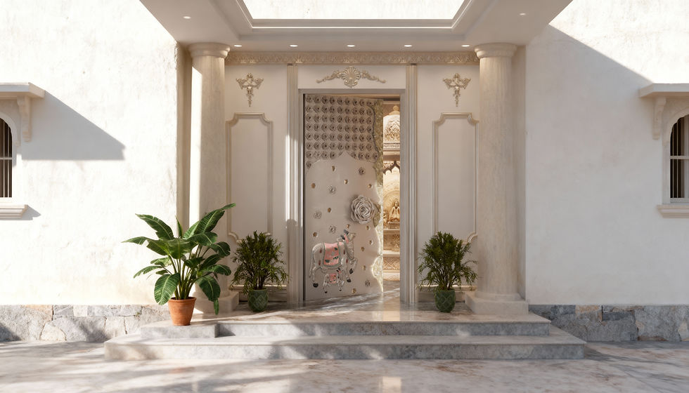 LUXURY METAL FRONT DOOR