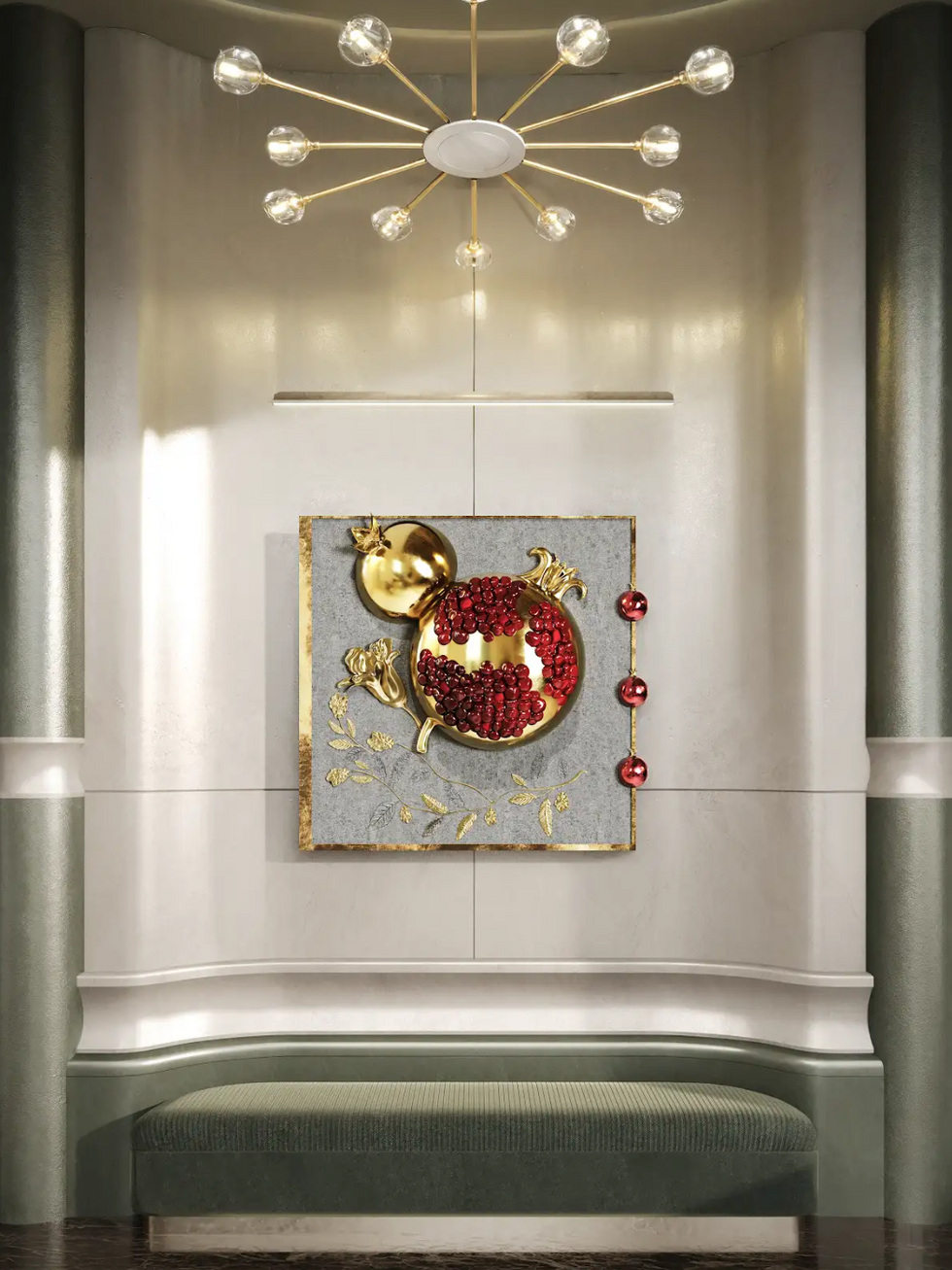 The Golden Pomegranate Mural