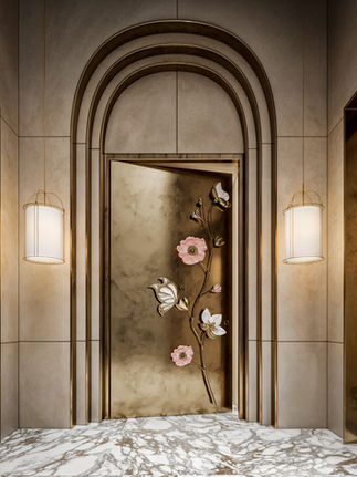 Luxury Metal Door