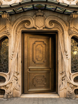 Luxury Metal Front Door