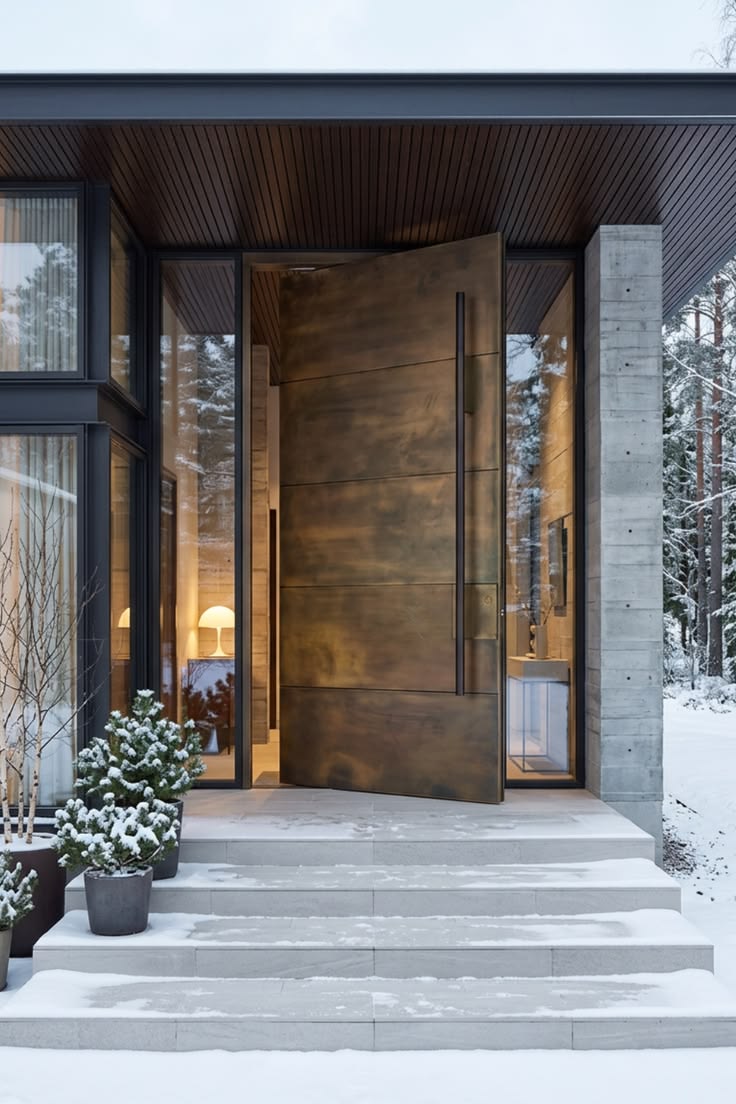 The Bronze Stripped Door