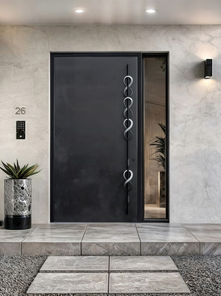Luxury Metal Front Door