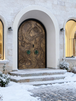 LUXURY METAL FRONT DOOR