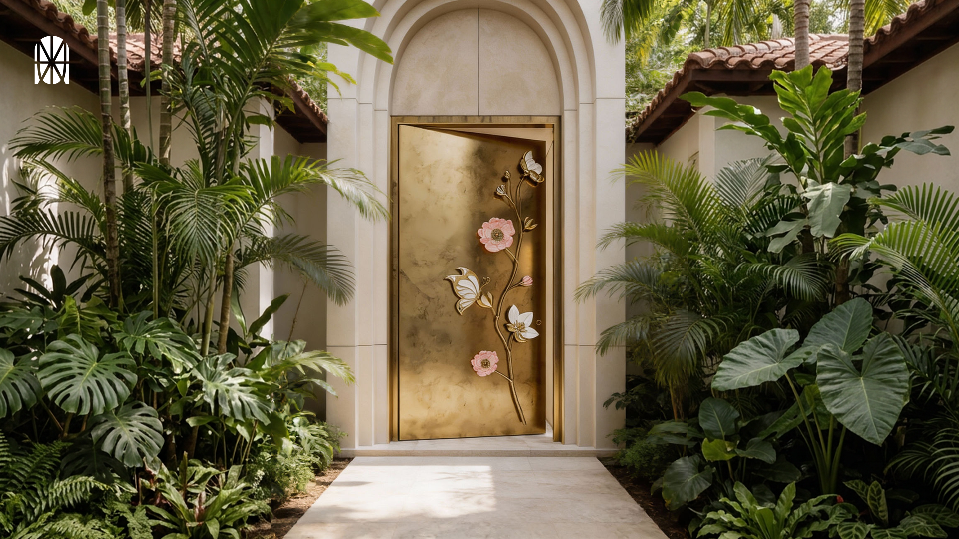 The Whispering Blossoms Door
