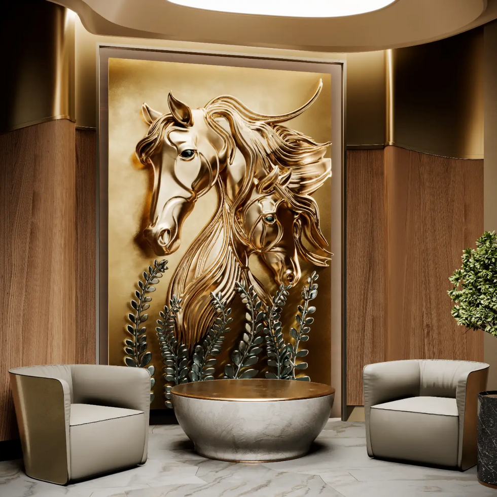The Stallion Grove Mural