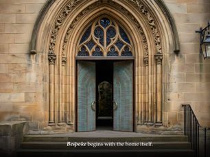 A Bespoke Main Door Is Built Twice - First in Thought, Then in Metal