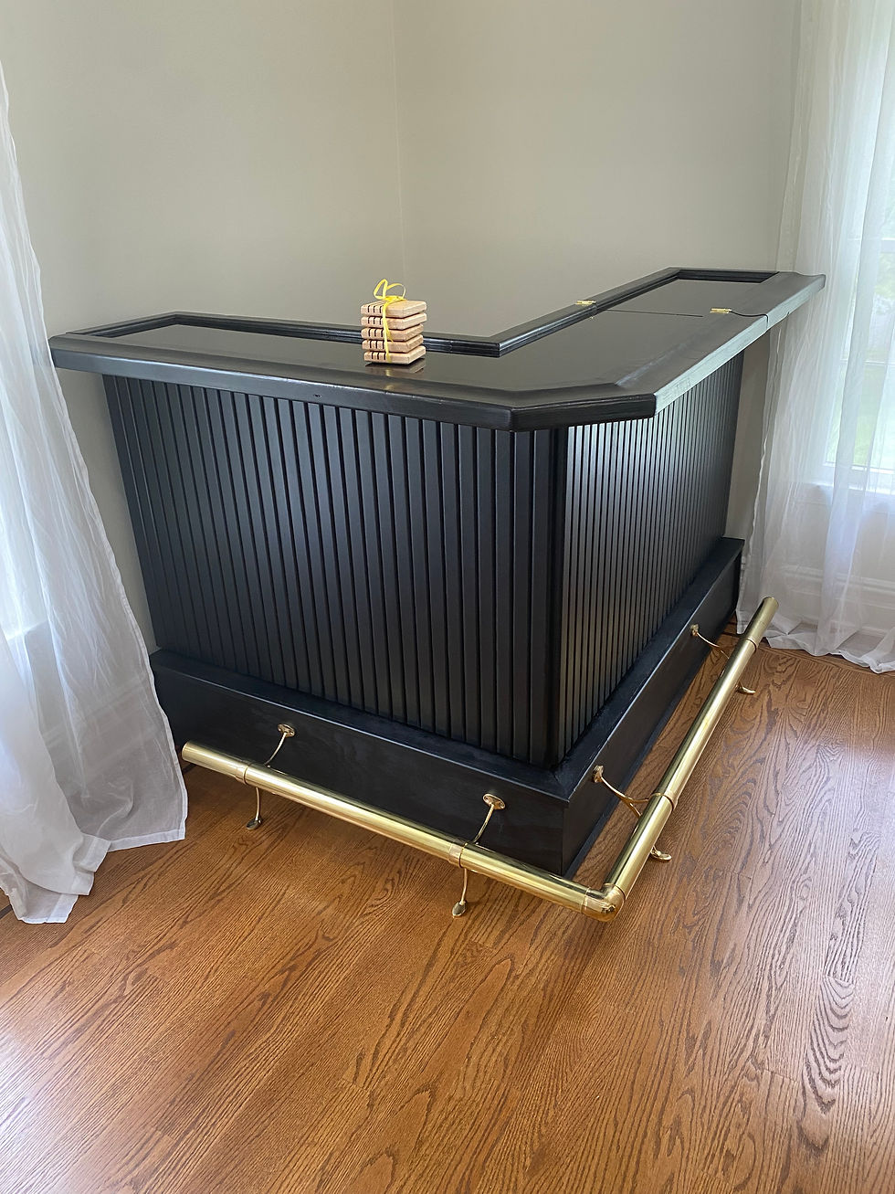 Mid-Century Modern Home bar- Middletown, NJ