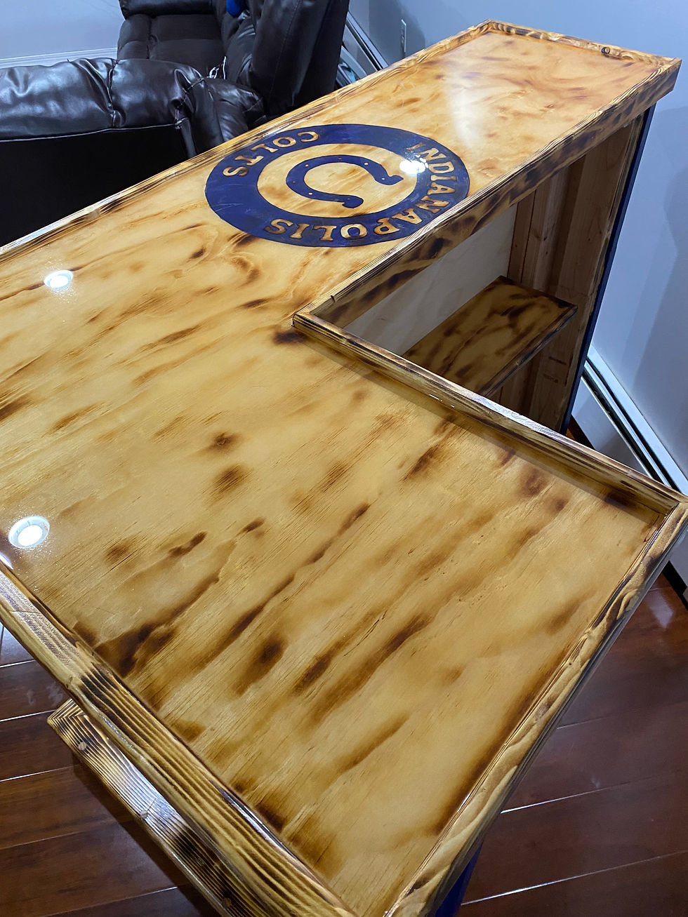Indianapolis Colts basement bar- Philadelphia, PA