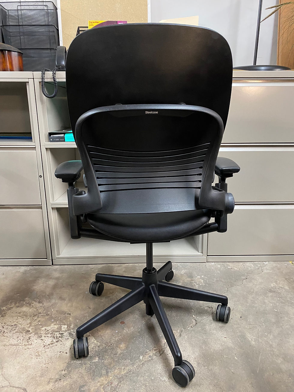 Thumbnail: Steelcase leap ergonomic office chair 