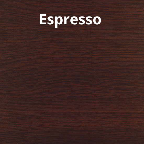 Thumbnail: 65" height sienna collection laminate bookcase espresso finish