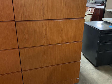 Knoll reff lateral file cabinets