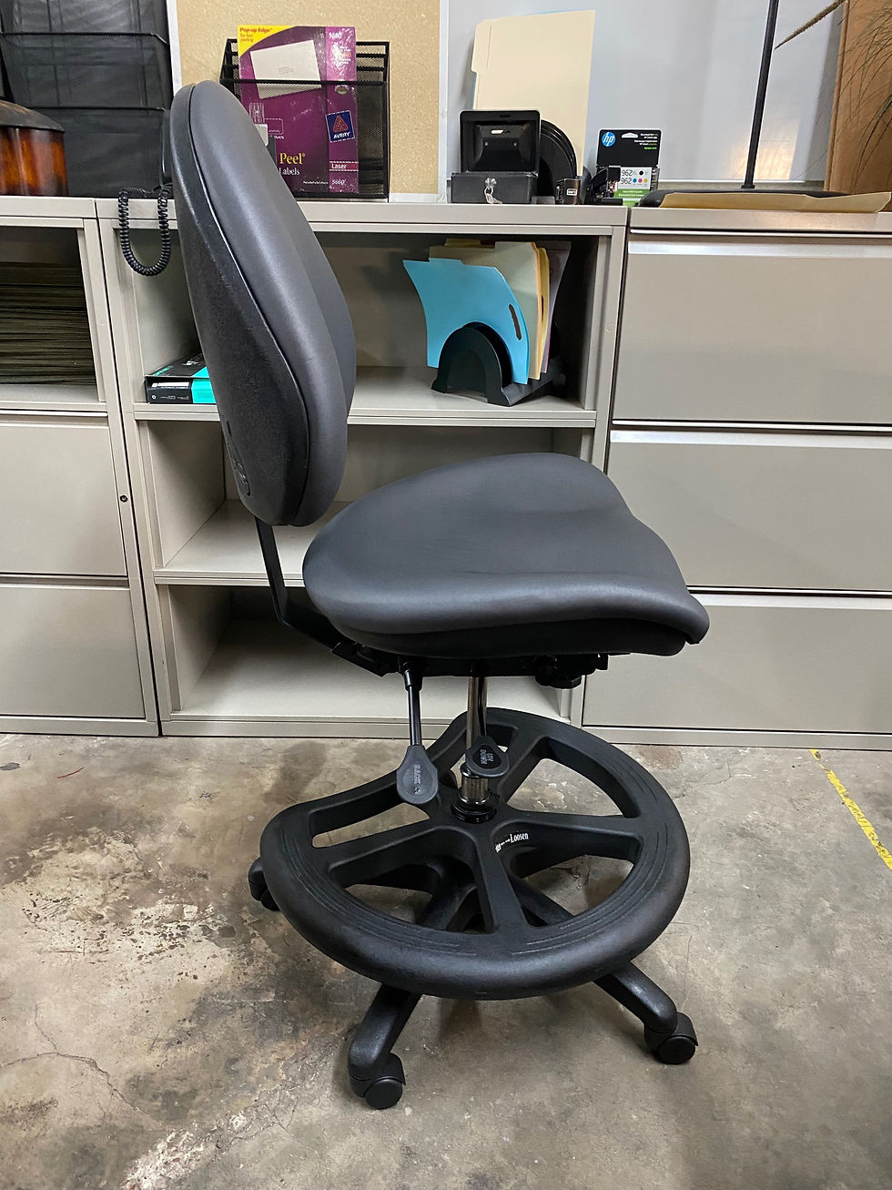 Thumbnail: Bodybilt oversized drafting chair 