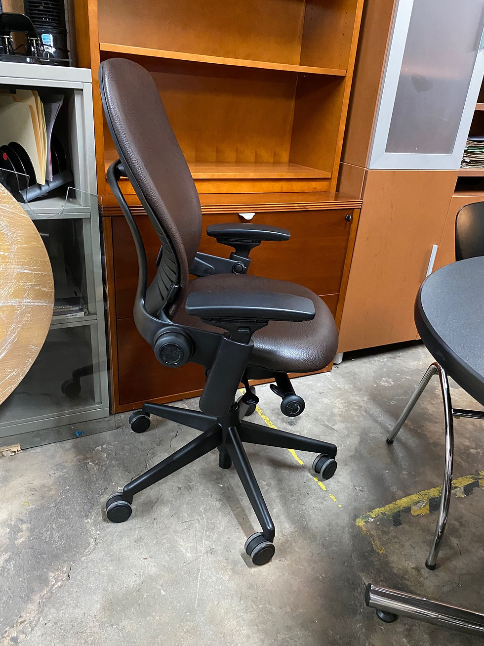 Thumbnail: Steelcase leap ergonomic office chair 