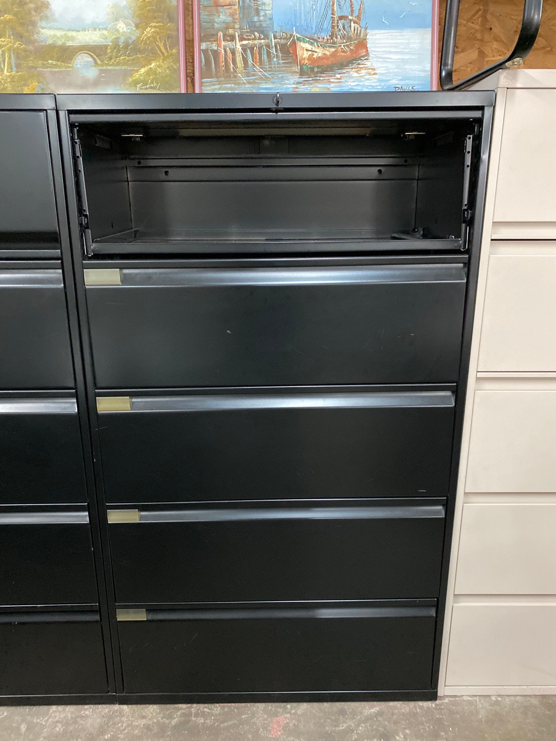 Knoll 5 drawer lateral file cabinets | dfsiofficefurniture