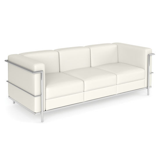 Thumbnail: madison reception seating collection black or white sofa