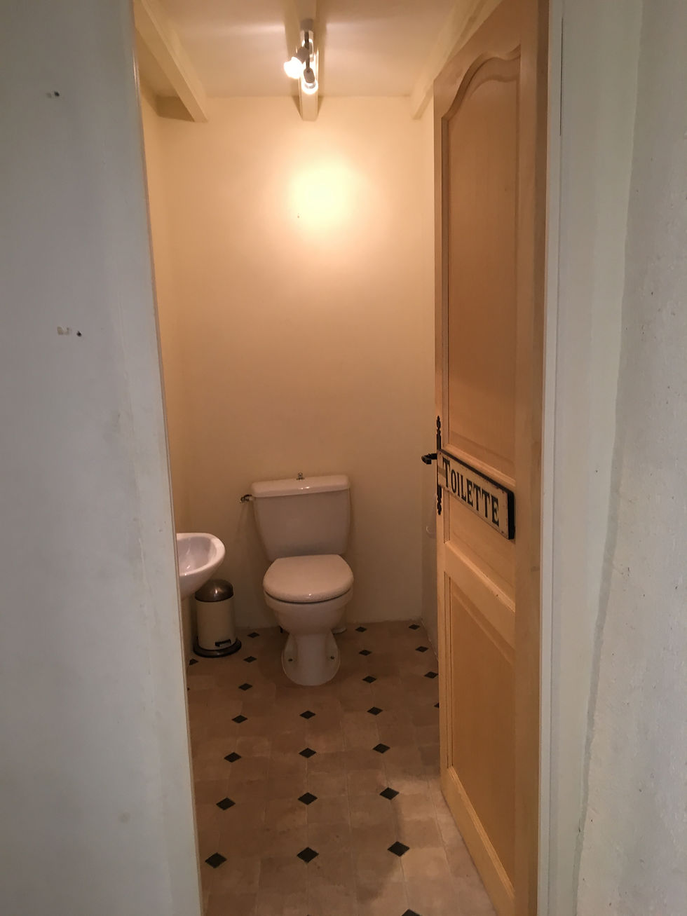 Toilette séparée