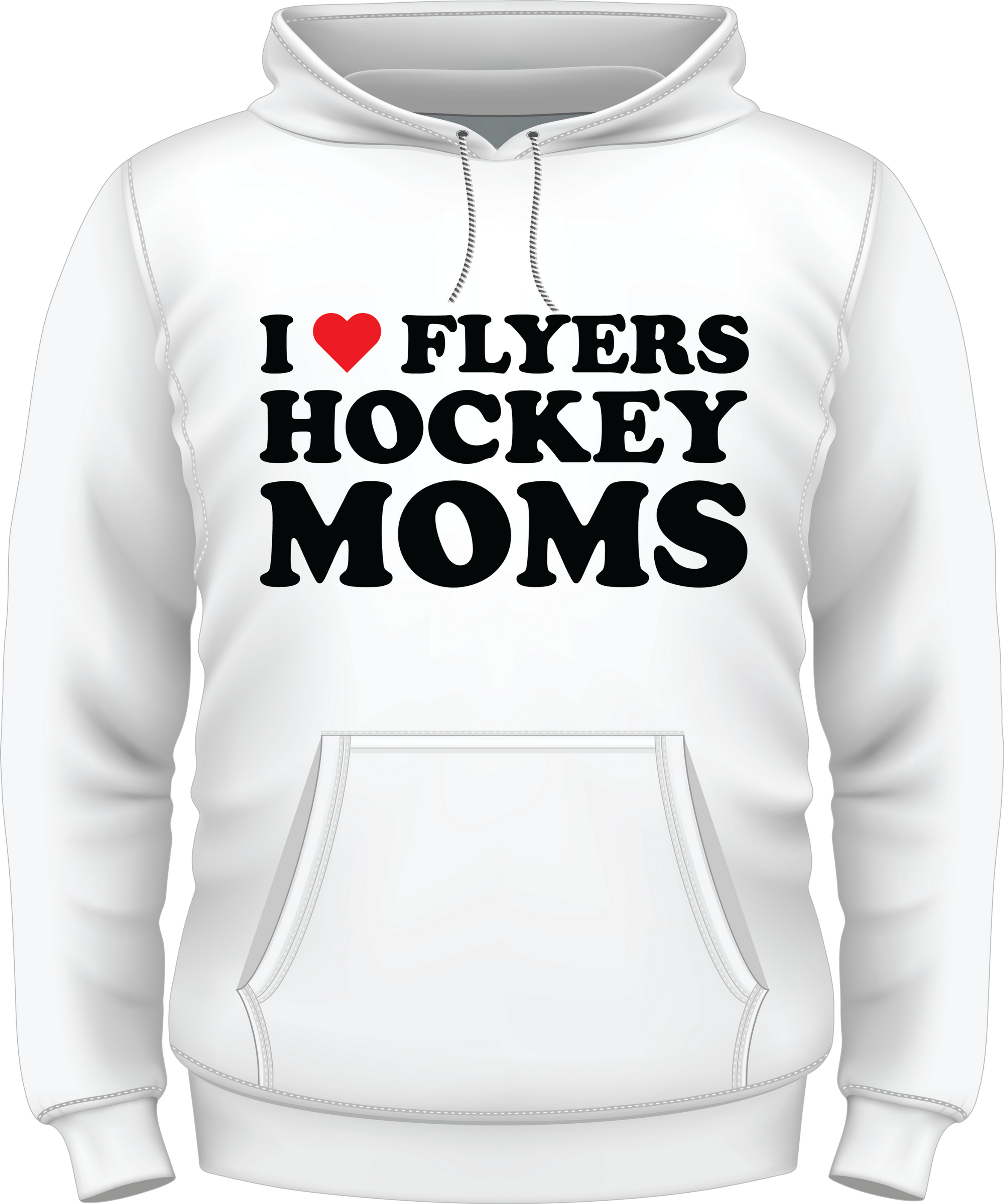 I LOVE FLYERS HOCKEY MOMS