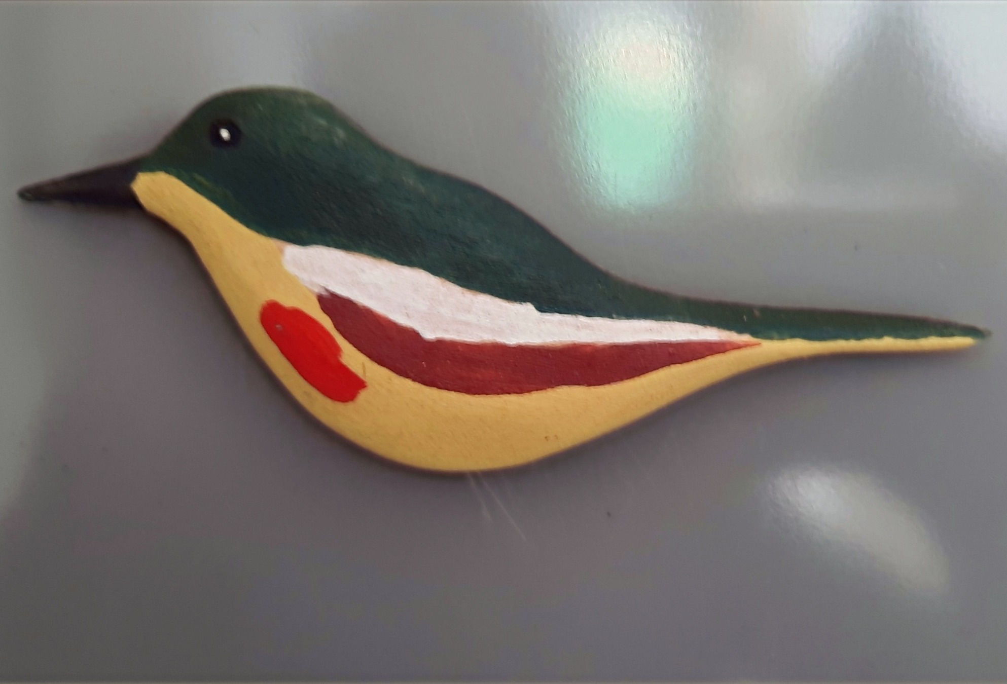 Pajaritos magneto Siete colores