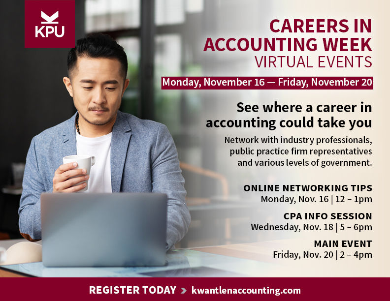 Event 3 (Main Event): Careers in Accounting
