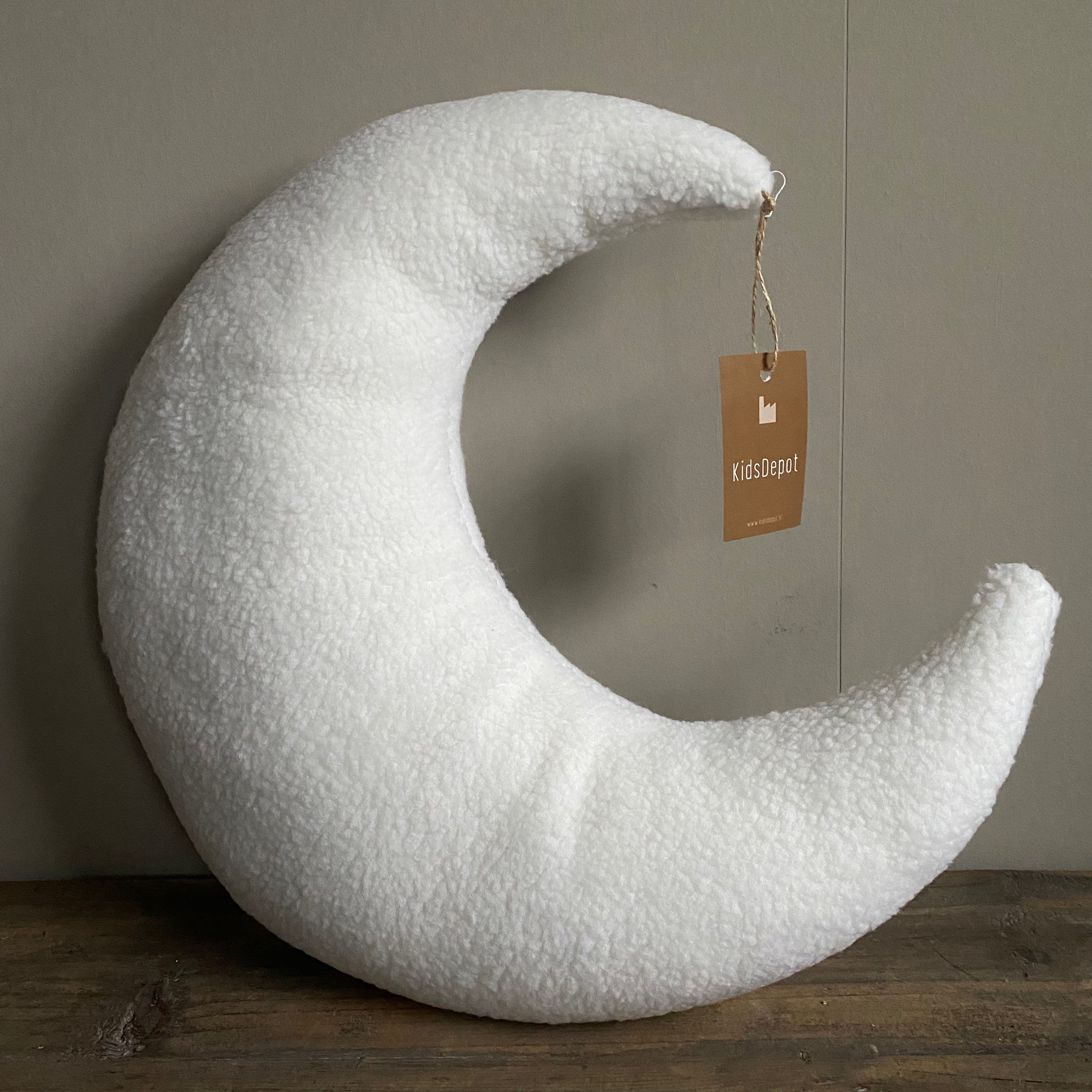 KidsDepot Luna maan kussen wit