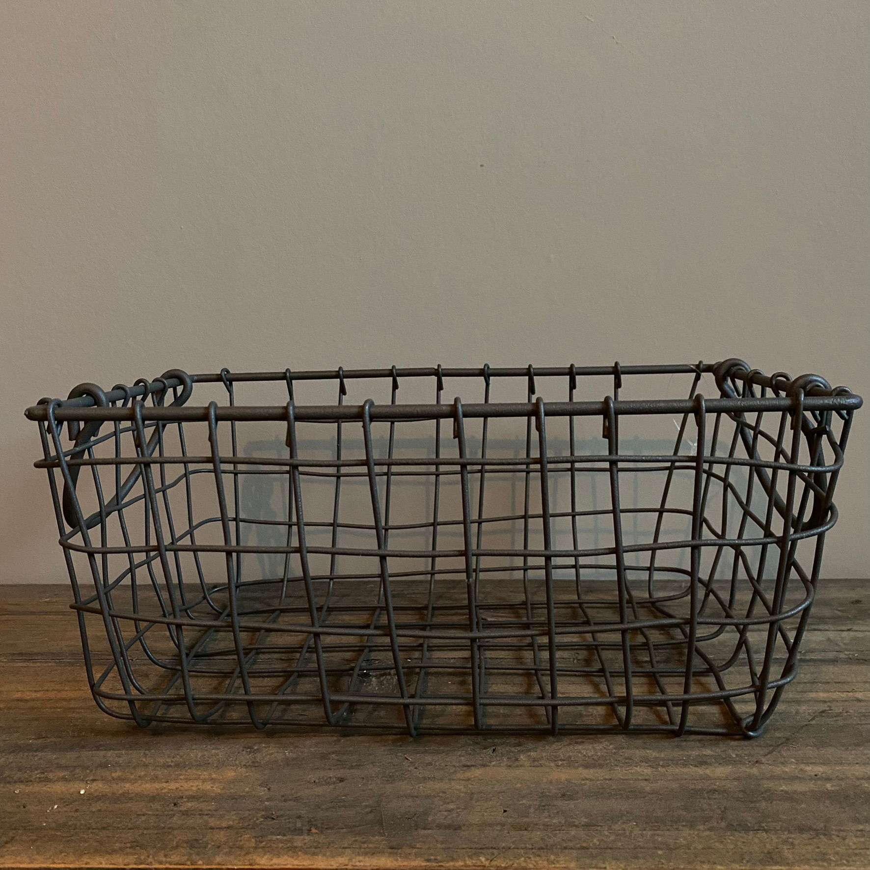 Metalen mandje met handvaten M