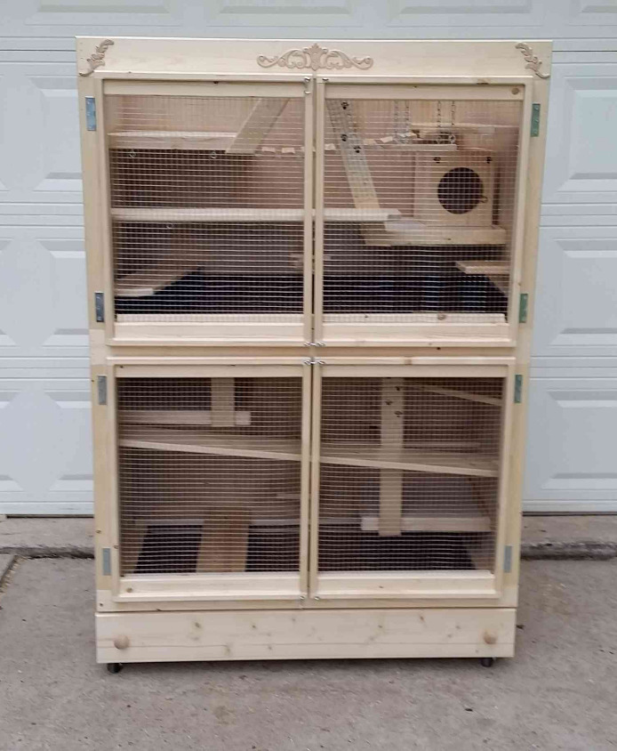 Custom Chinchilla Cages