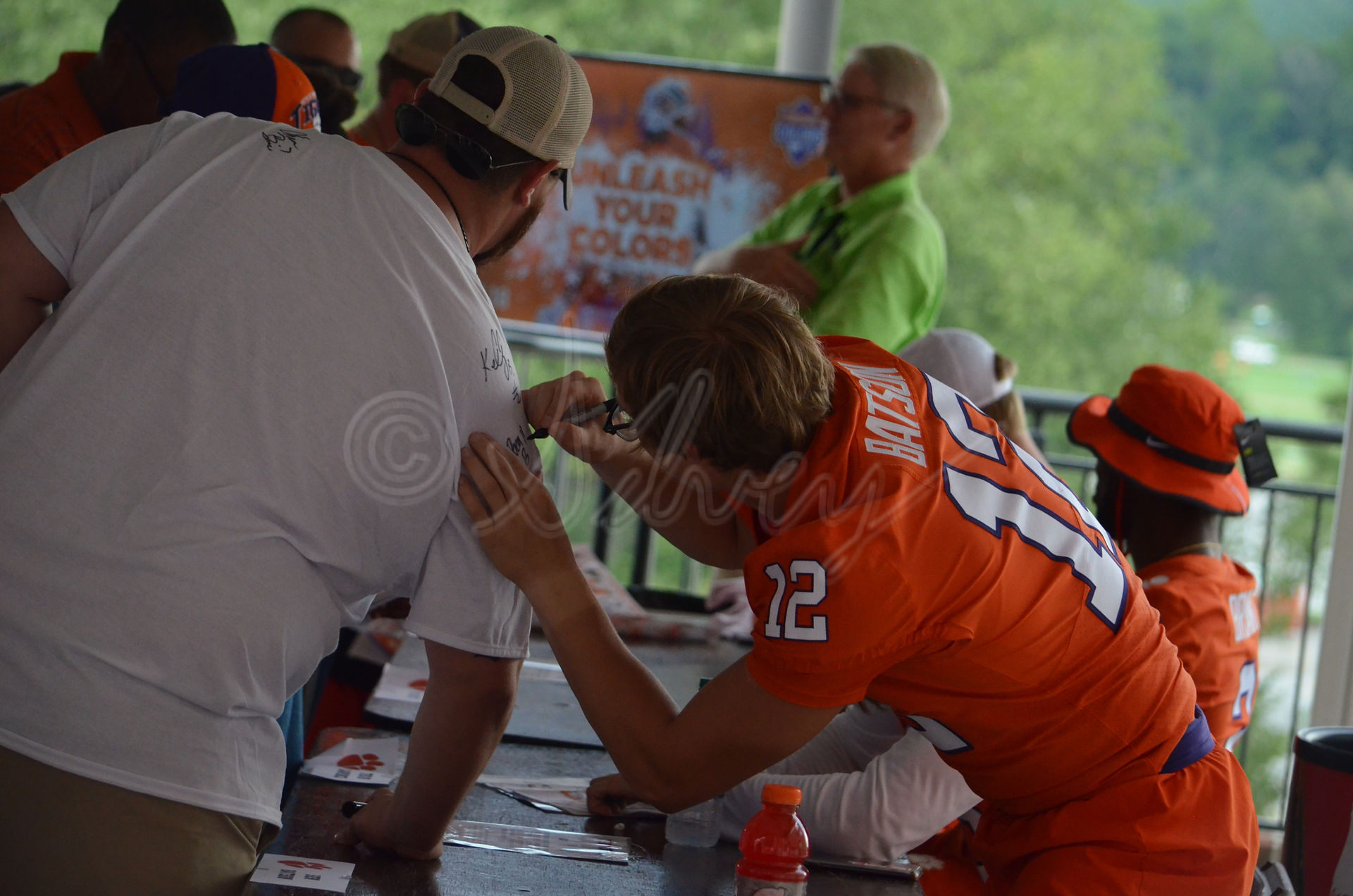 Batson Signs Shirt