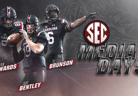 Bentley, Brunson and Edwards to Represent Carolina at SEC Media Days