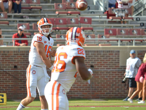 Passing Game Propels No. 2 Clemson Past Florida State