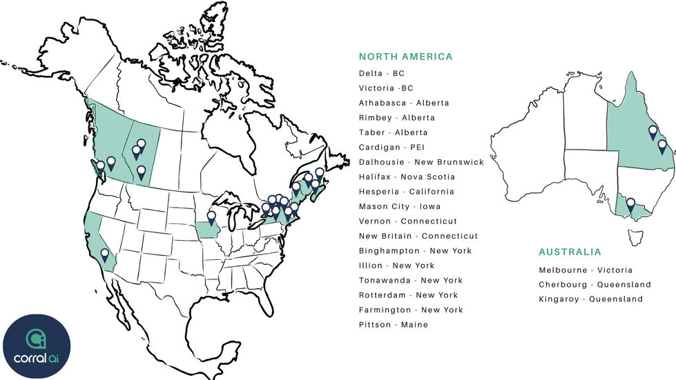 Location Infographic Corral AI
