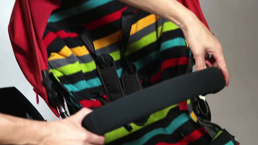 Miniatura: Funda de Neopreno para Asa de Transporte compatible con Bugaboo Donkey 1 & 2