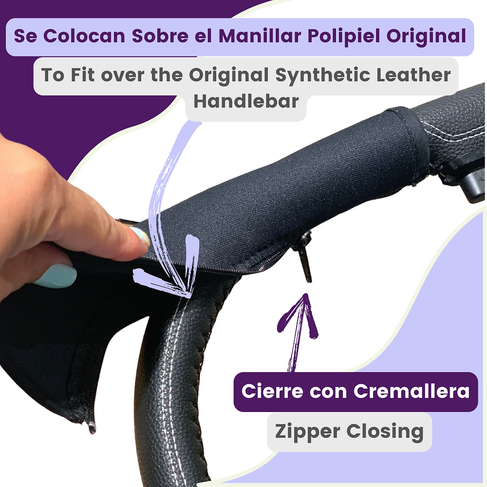 Miniatura: Pack de Fundas de Neopreno Compatible con el Manillar y Asa de CYBEX MIOS