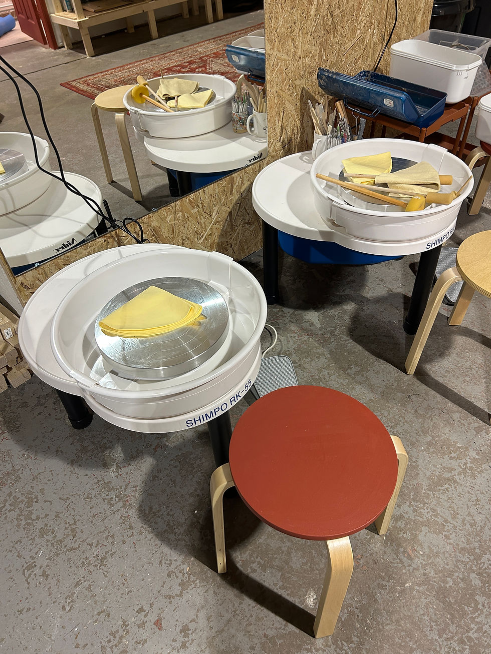 THURSDAY 6-week Introduction to Pottery (beginner's course starting 27/11/25)