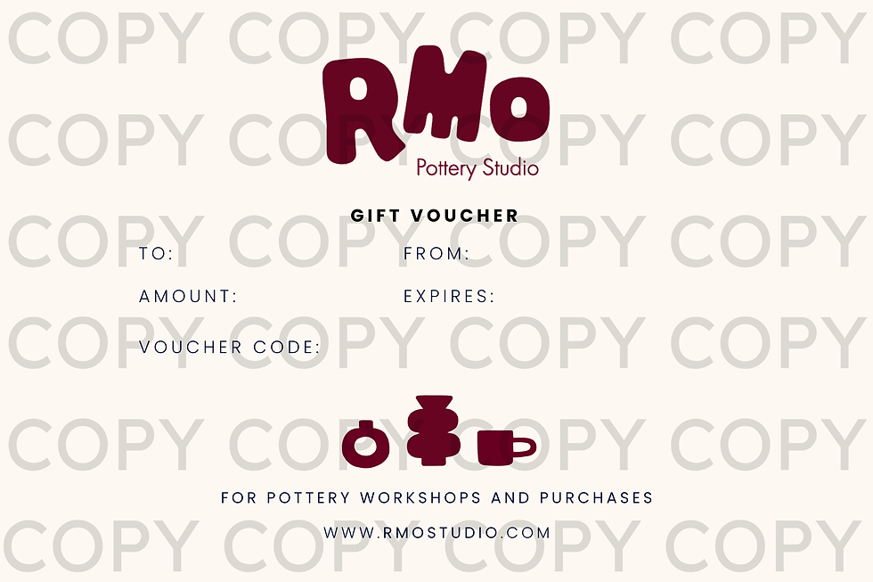RMo Studio gift voucher (printed)