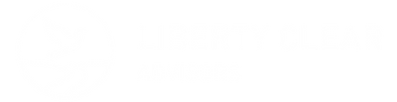 Liberty Clear Advisors logo white no background