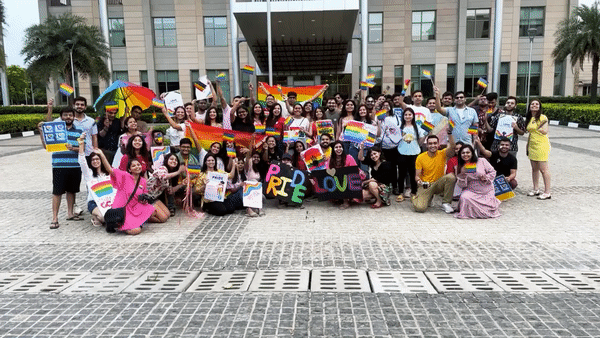 ISB Co'22 celebrating Pride month