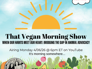 That Vegan Morning Show Is Starting At A New Time...So Why Is A Morning Show Airing In The Evening?