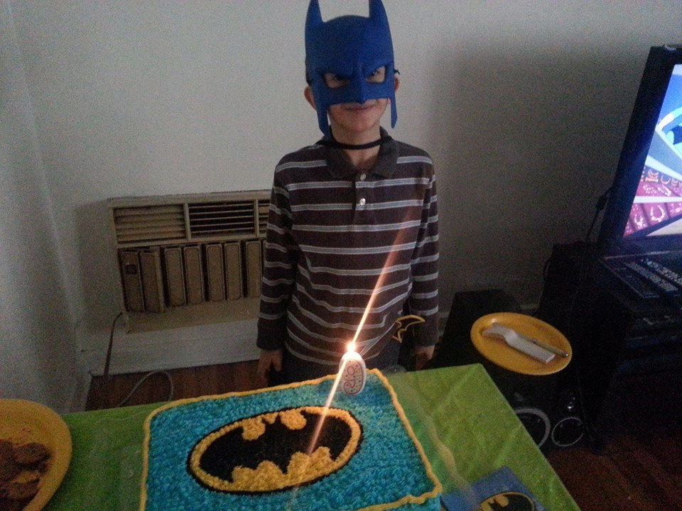 Batman cake and party I made for my son.