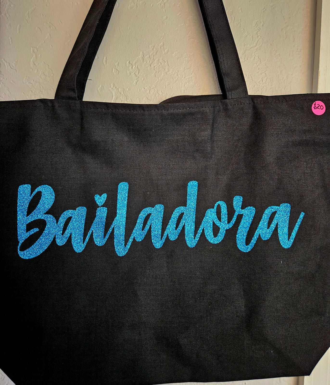 Black/Blue Bailadora Bomba Bag