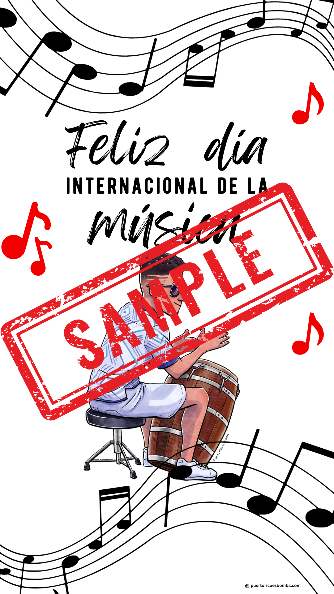 Poster: Día Internacional de la Música