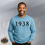 Thumbnail: JJOA Men's Puff Embroidered 1938 Crew neck
