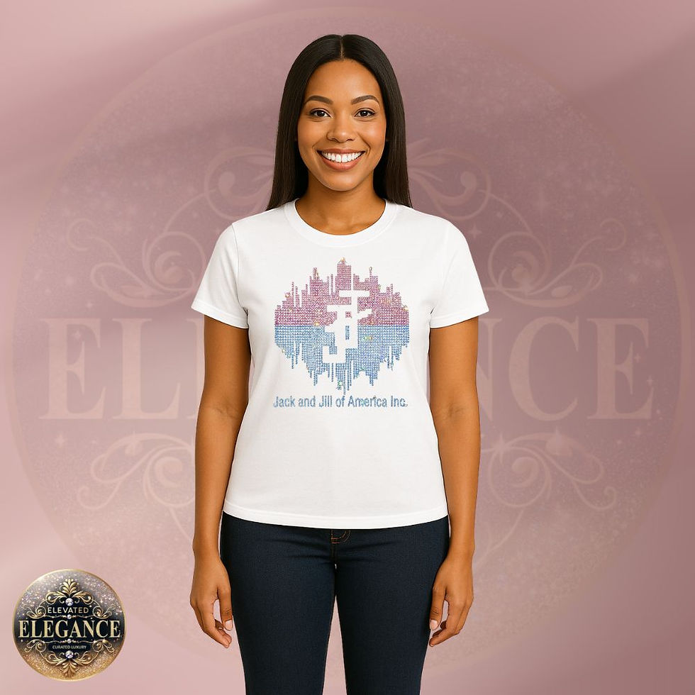 Thumbnail: JJOA Women's Bling Space J's Logo T-Shirt