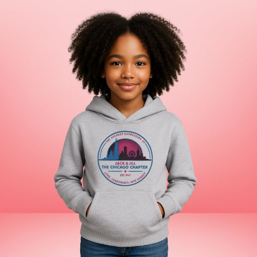 The Chicago Chapter Embroidered Sweatshirt for Girls